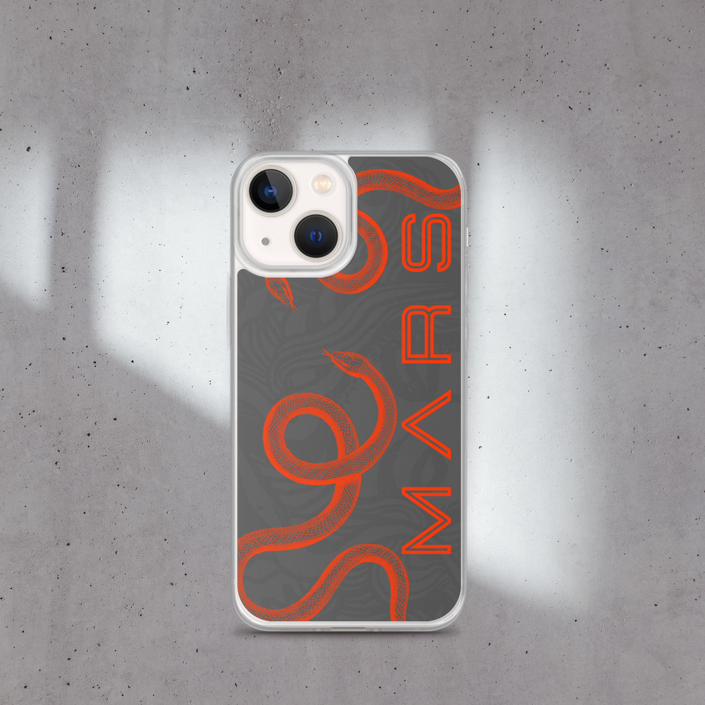 GREY - SNAKE MARS COQUE iPHONE