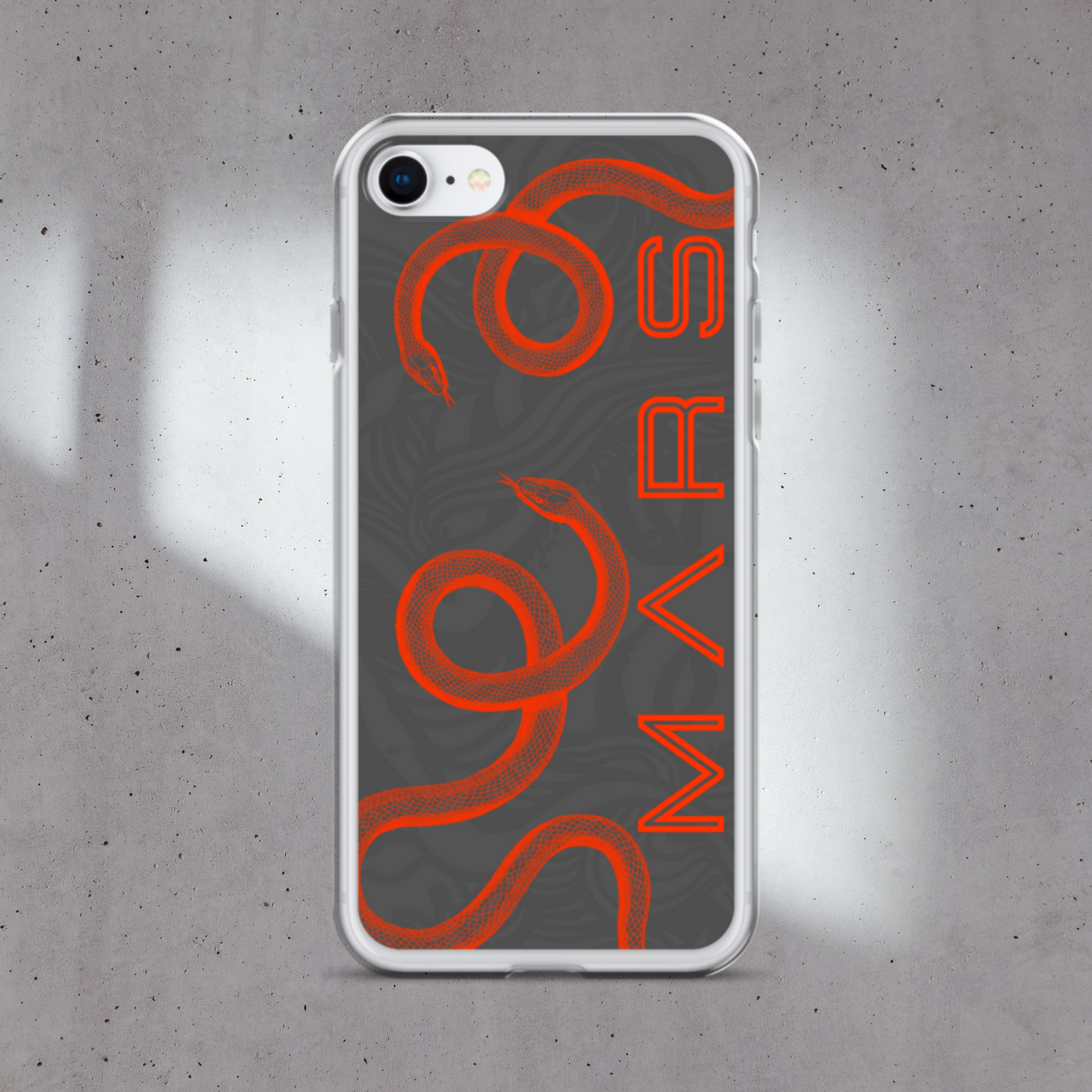 GREY - SNAKE MARS COQUE iPHONE