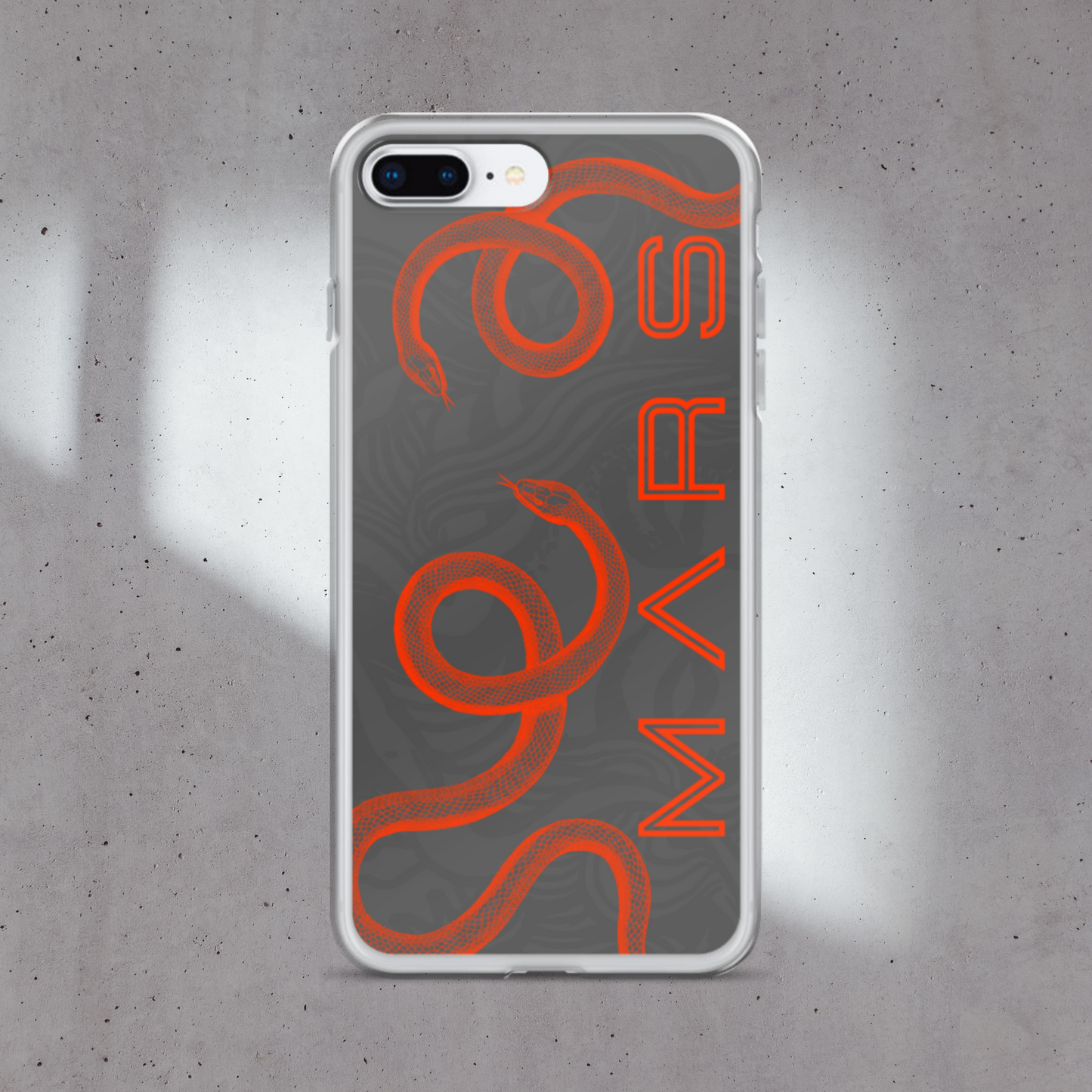 GREY - SNAKE MARS COQUE iPHONE