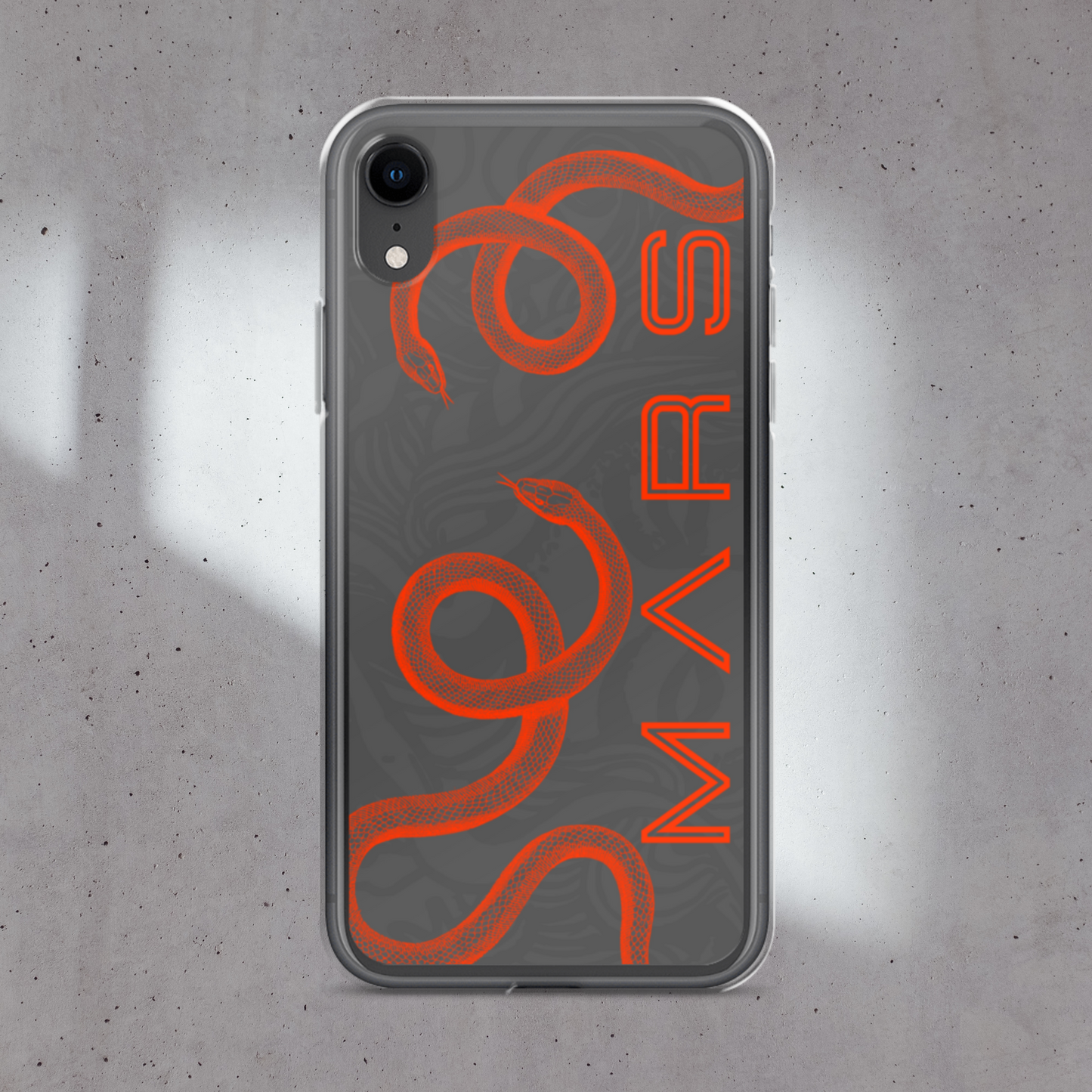 GREY - SNAKE MARS COQUE iPHONE