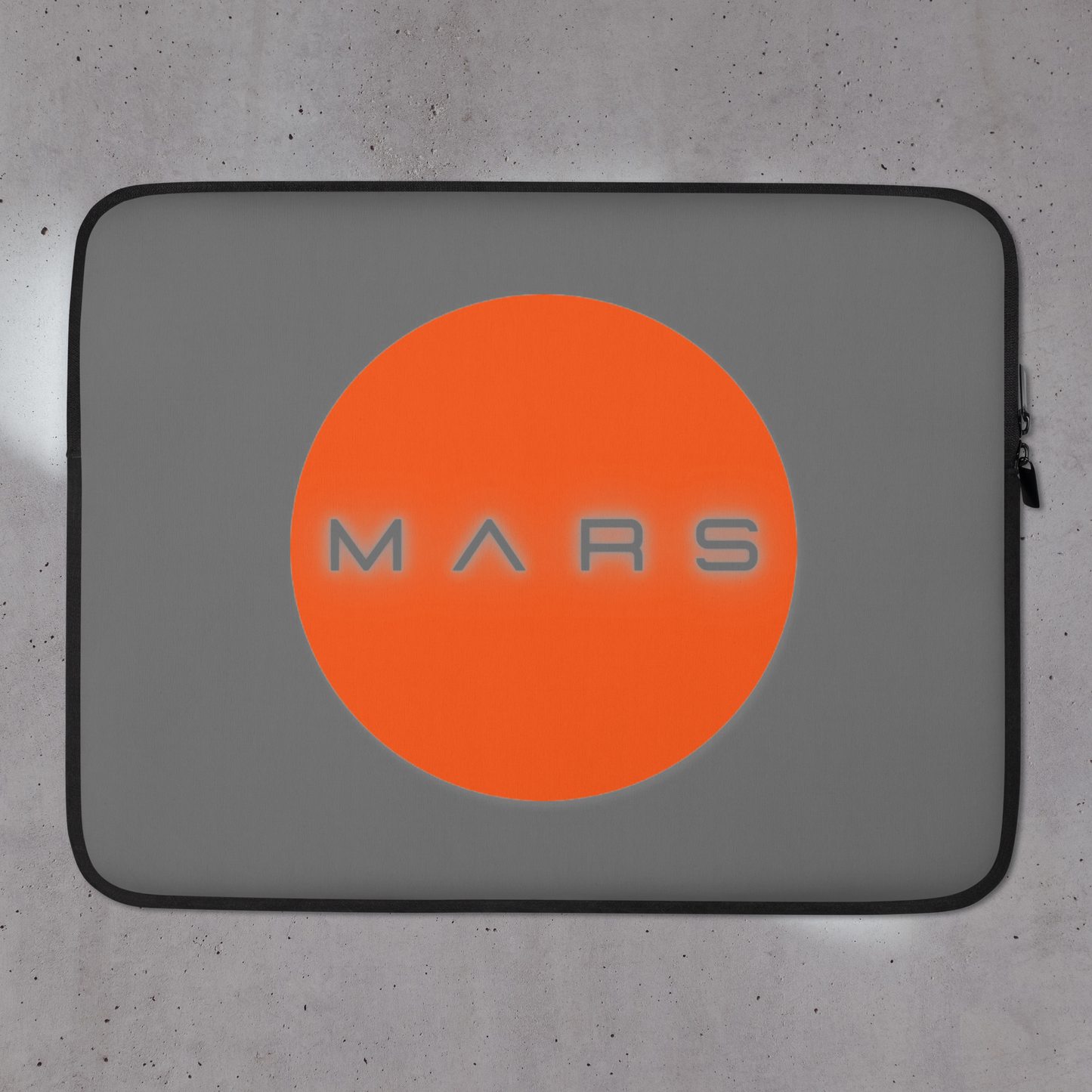POCHETTE D'ORDINATEUR ORANGE GRIS STREETWEAR MARSEILLE MACBOOK SLEEVE SOLIDE