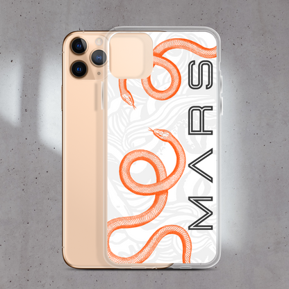 WHITE - SNAKE MARS COQUE iPHONE